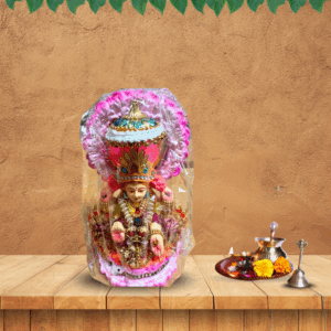 Laxmi Murti Decorated per piece(Medium size)