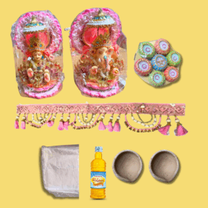 Diwali Puja Gift Kit with Ganesh & Laxmi