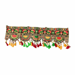 Beautiful Embroidered Mirror Work Decoration Jhaalar