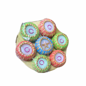 Diya Beautiful Ornamental Tray Set of 7 (No6)