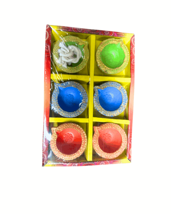 Diya Fancy  set of 6 (ND027)