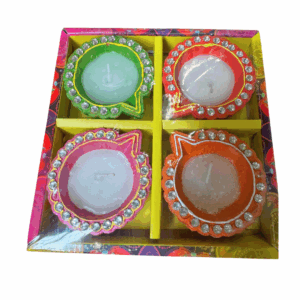 Diya Wax set of 4 (APT 010)