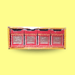 Diya fancy Tulsi Box set of 4 (TR17)