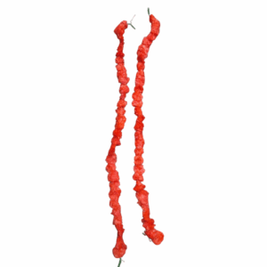 Plastic phool mala for decoration Orange per piece
