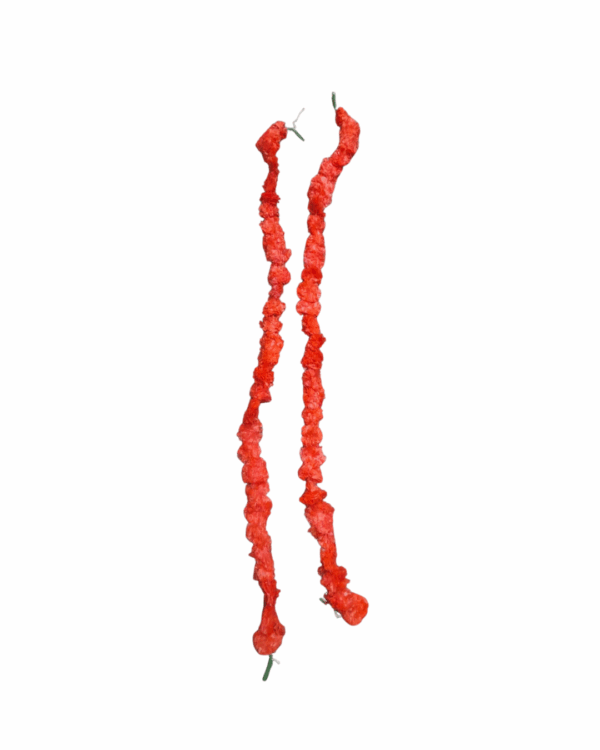 Plastic phool mala for decoration Orange per piece