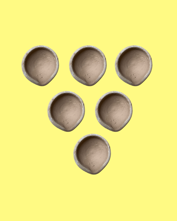 Diya Plain per piece (01) - pack of 6