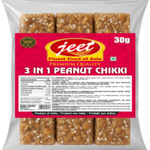 Jeet 3 in 1 Peanut Chikki 30gr