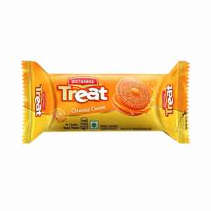 Britannia Cream Treat Orange Cookies 100gr