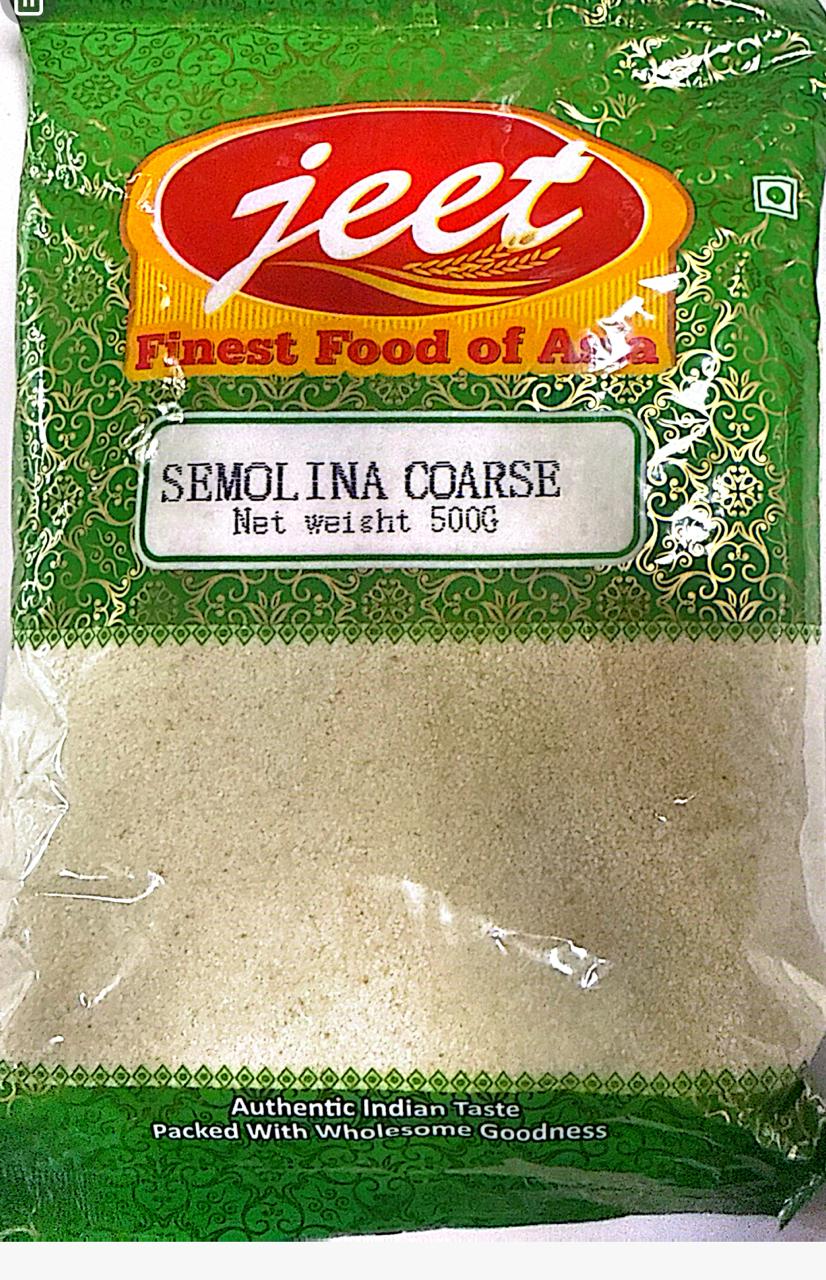 Jeet Semolina Coarse 500gr (Suji)