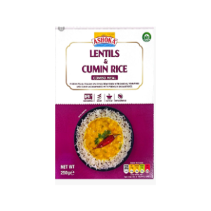 Ashoka Lentils Dal & Steamed Rice 250gr
