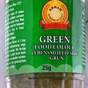 Annam Green Food Colour 25GR