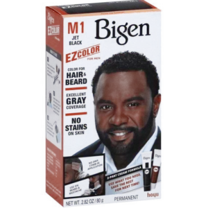 BIGEN MEN'S HAIR &  BEARD COLOUR JET BLACK M1