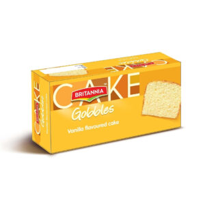 Britannia Gobbles Vanila Cake 250gr