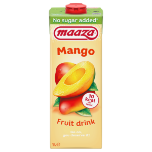 MAZZA MANGO JUICE 1LTR ( No Sugar Added)