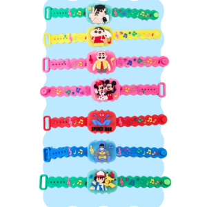 Kids Cartoon Rakhi Band with Music Notes pattern