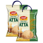 Jeet Whole Wheat Chakki Fresh Atta 10kg x2