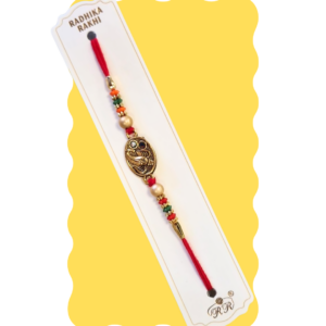 Premium Ganeshji Rakhi Beaded