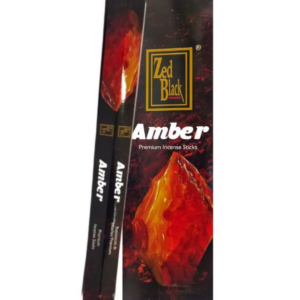 Zed Black Amber Incense 20 Sticks