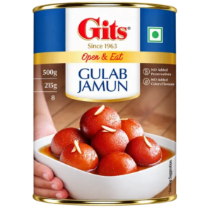 Gits  Gulab Jamun Tin 500gr